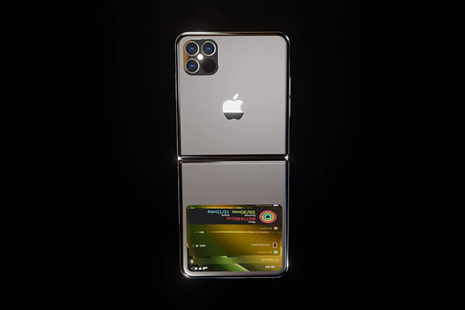 iPhone 12 Flip màn hình gập đẹp xuất sắc nhưng sẽ khó thực hiện