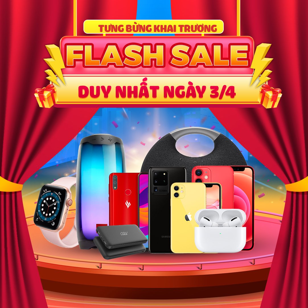 Flash Sale giảm sốc