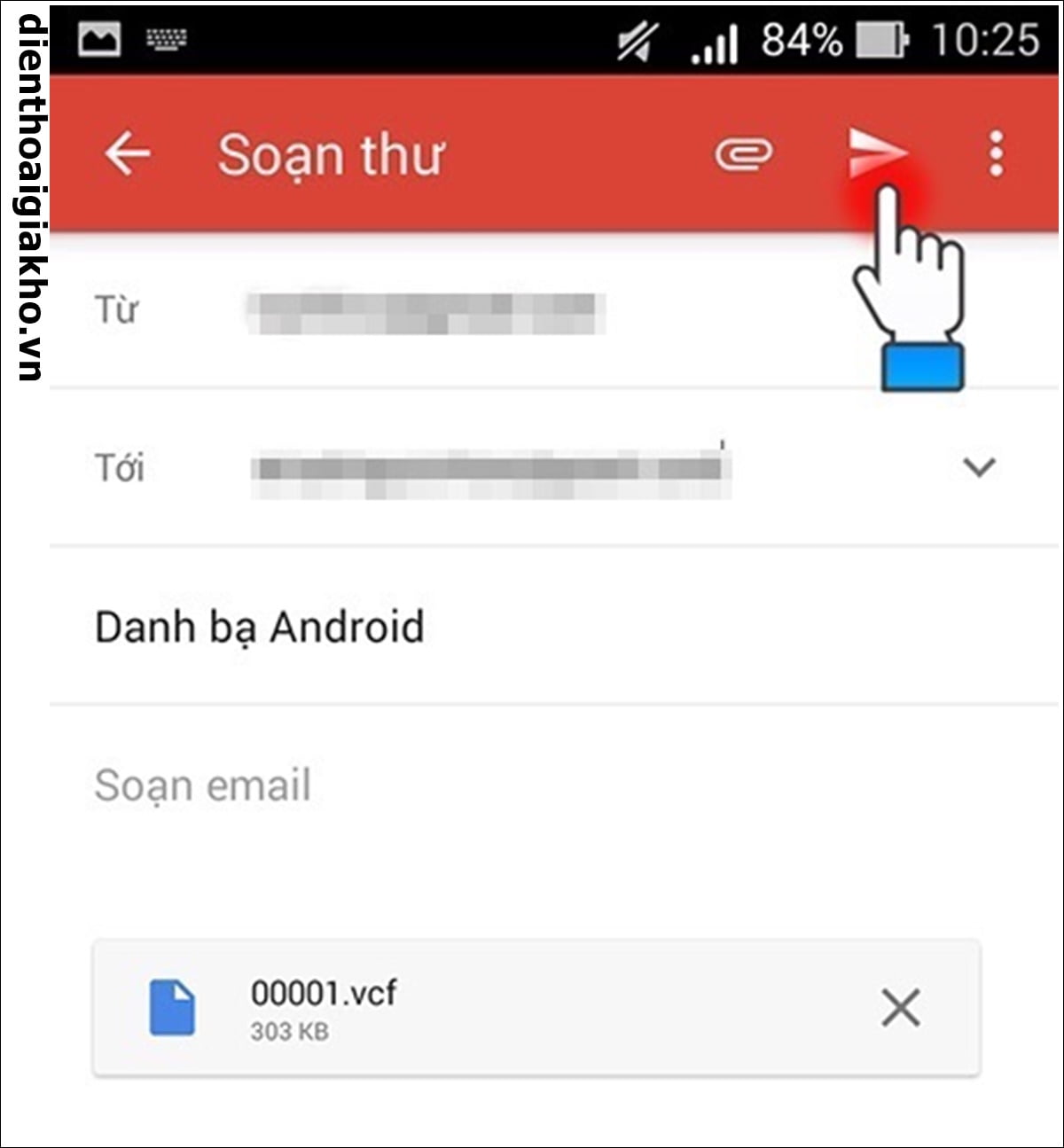 chuyển danh bạ từ android sang iphone