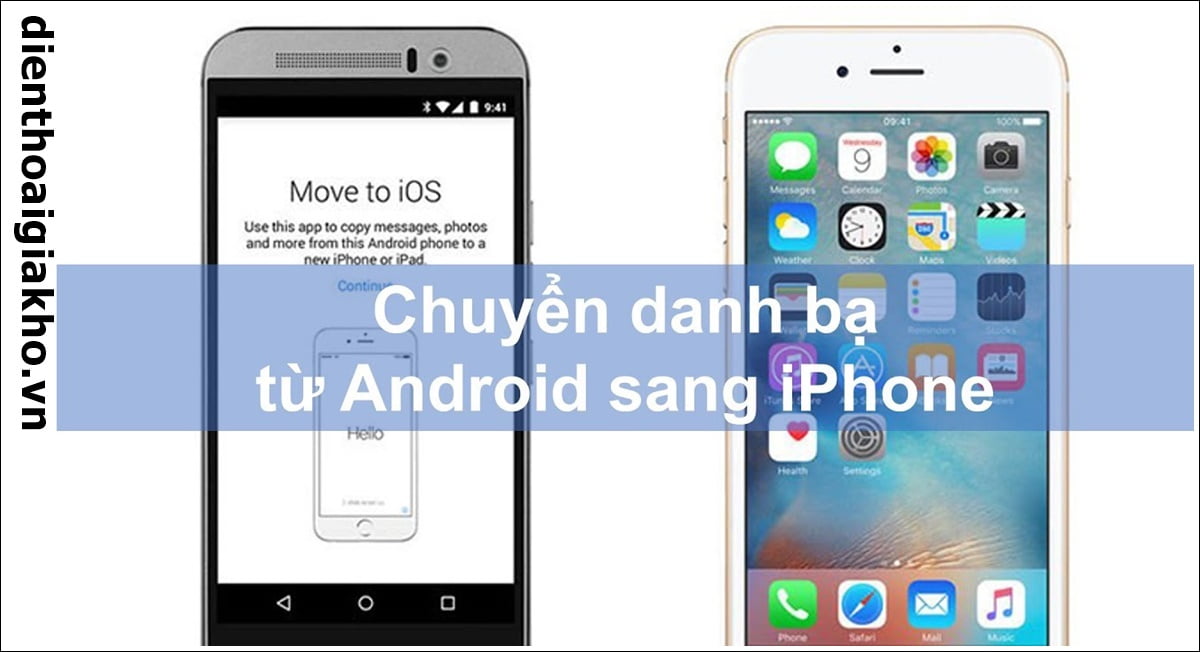 Sử dụng app “Move to iOS”