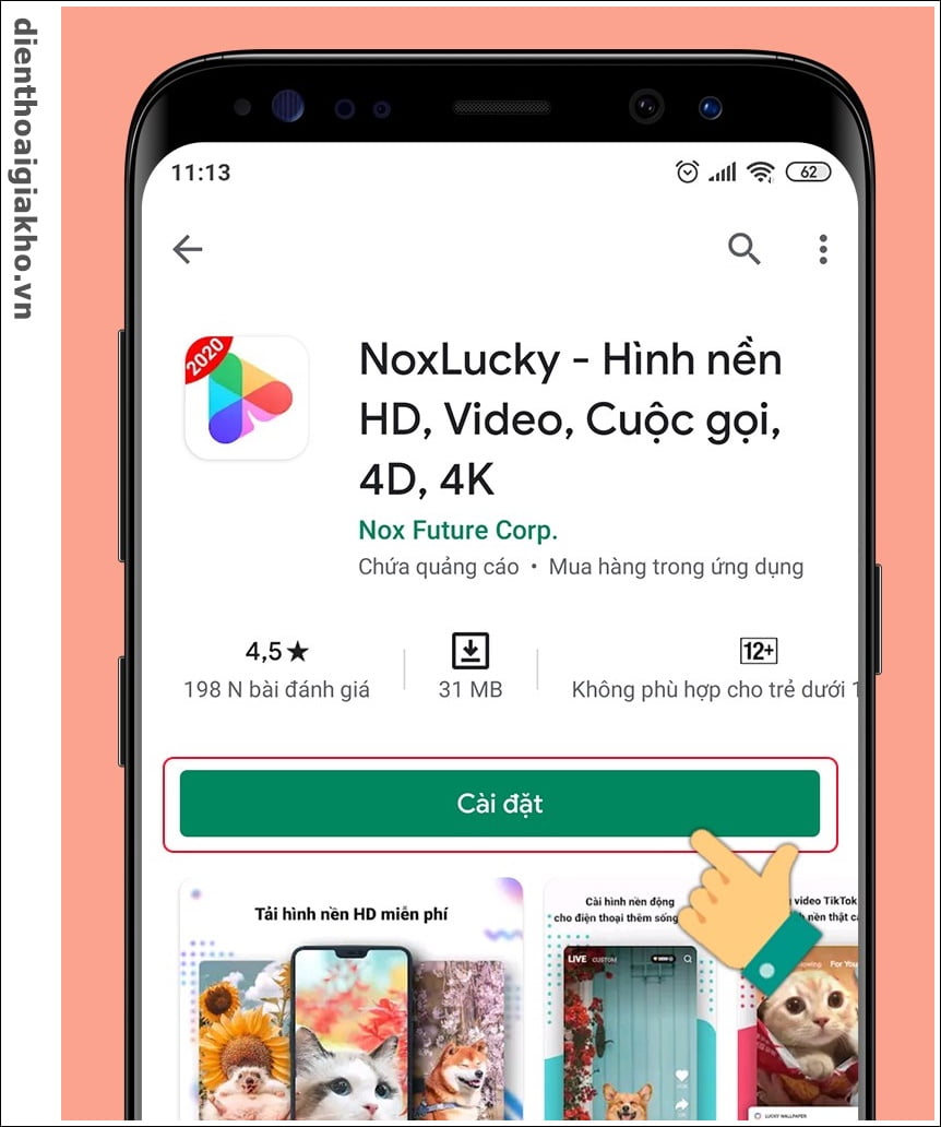 3 Cách Làm Hình Nền Video Video Có Nhạc Cho Android Iphone