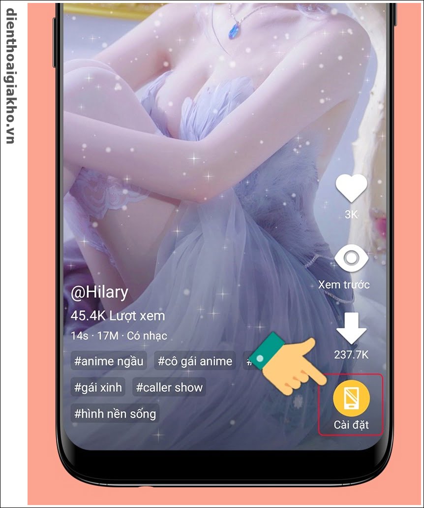 Cách đặt Live Photo (hình nền động) làm hình nền trên iPhone (iOS 16) -  126.vn