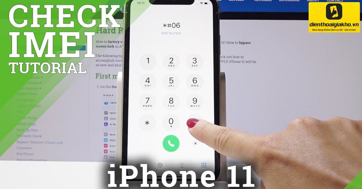check IMEI iphone 11