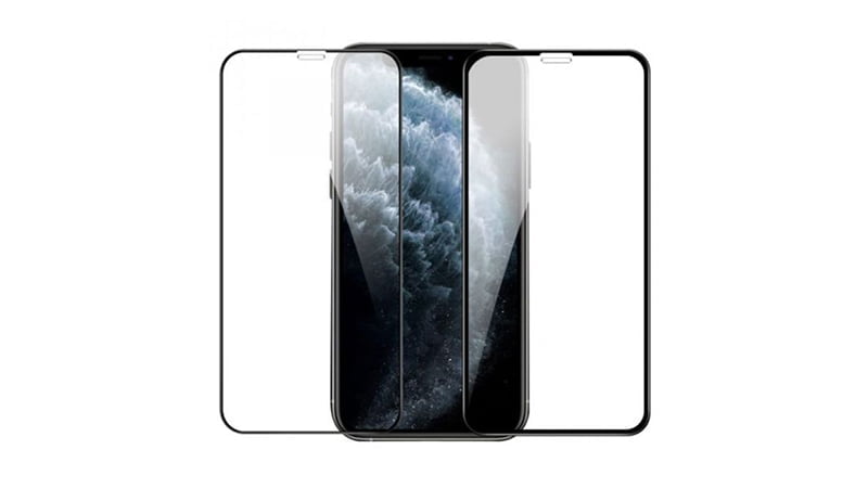 Miếng dán cường lực iPhone 12 Pro Max MIPOW KINGBULL PREMIUM HD với độ cứng 9H chuẩn gấp 3 lần miếng dán full thường