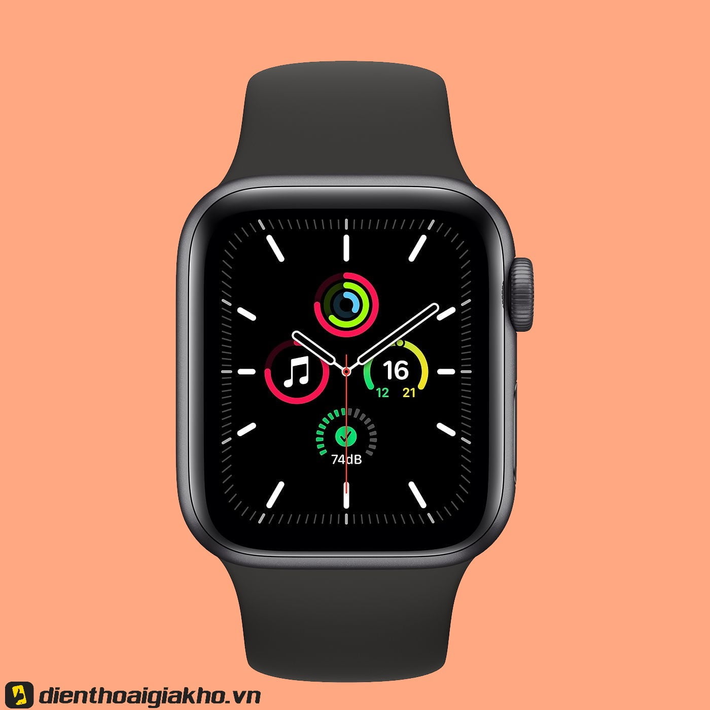Apple Watch Series 5 40mm GPS Aluminum màu đen sang trọng