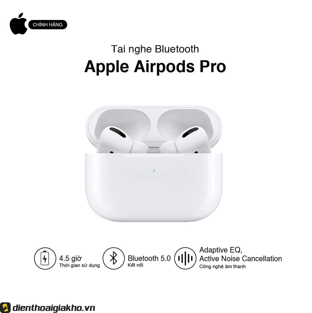 Tai nghe Apple AirPods Pro Wireless Chính Hãng đẳng cấp vượt trội