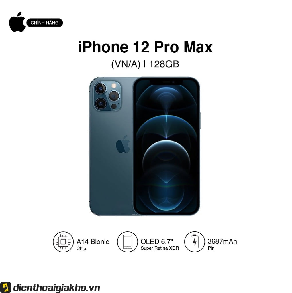 IPhone 12 Pro Max 512GB Chính Hãng với cấu hình cực khủng