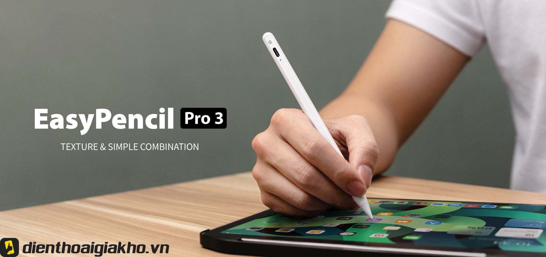 Bút Cảm Ứng Cho Ipad Easy Pencil Pro 3 với mức giá vô cùng hấp dẫn.