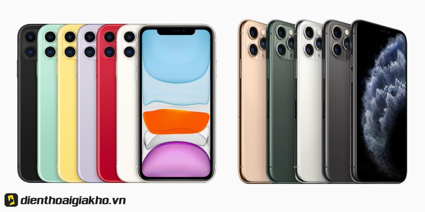 Trọn bộ màu sắc Iphone 11 mới ra mắt