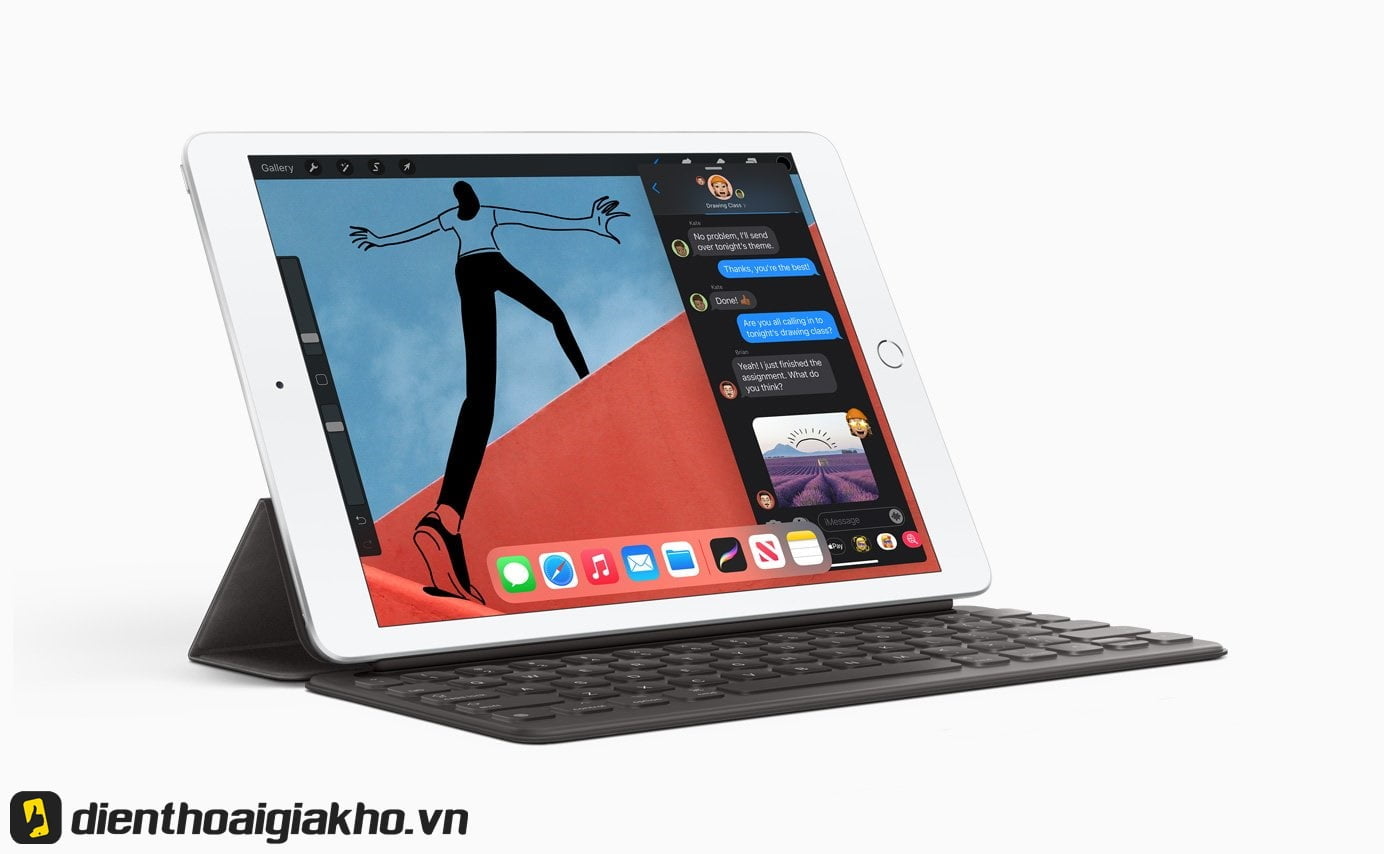 iPad Gen 8 10.2 inch Wifi Cellular 32GB cũ 99%