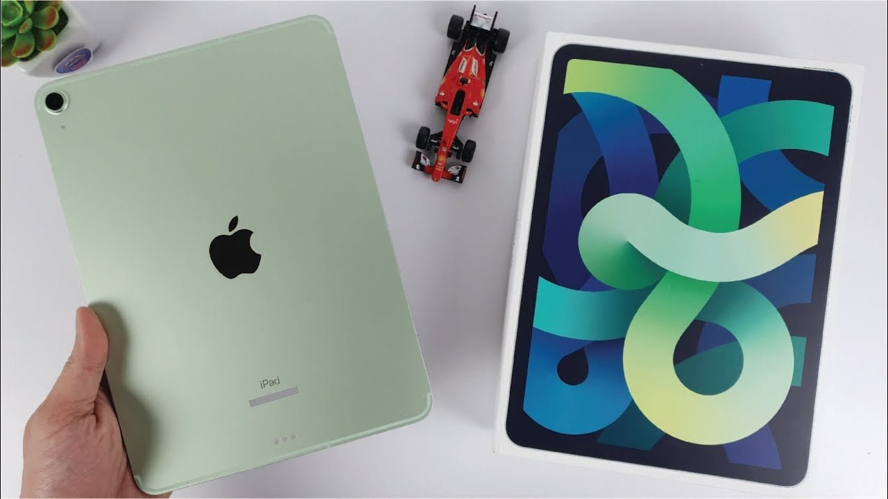 iPad Air 4 10.9 inch Wifi Cellular 256GB 2020 Chính Hãng sở hữu thiết kế tinh tế trong từng đường nét