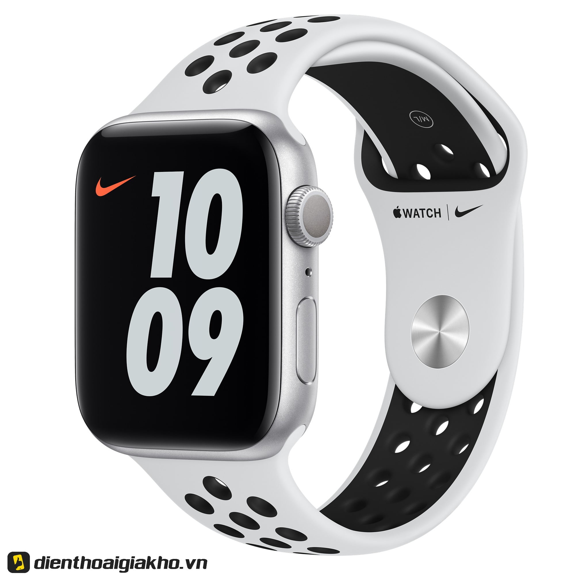 Phiên bản dây đeo Nike năng động với mặt đồng hồ sang trọng của Apple Watch Series 6 44mm LTE Stainless Steel Case