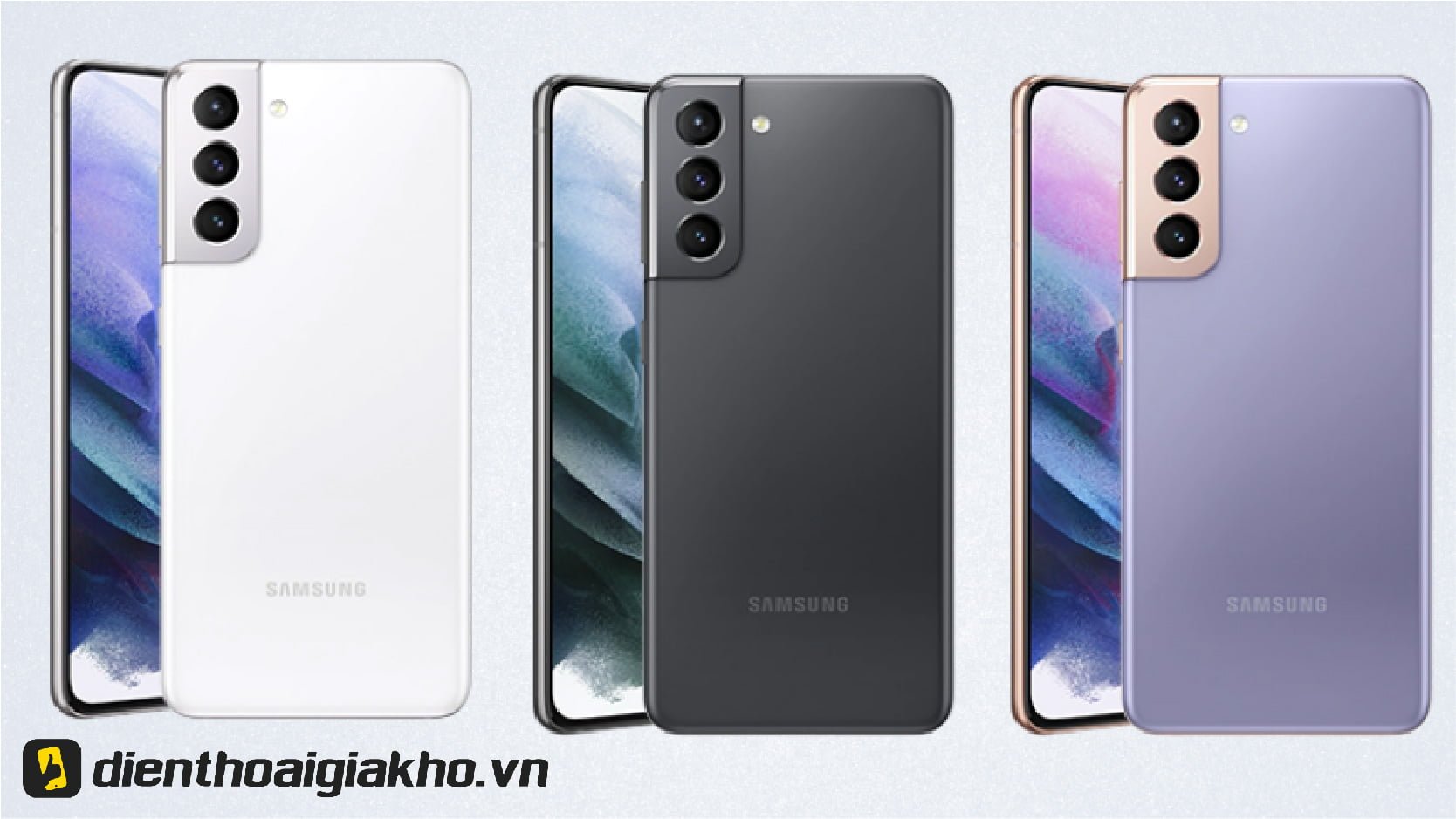 Bộ 3 màu sắc Samsung Galaxy S21 5G
