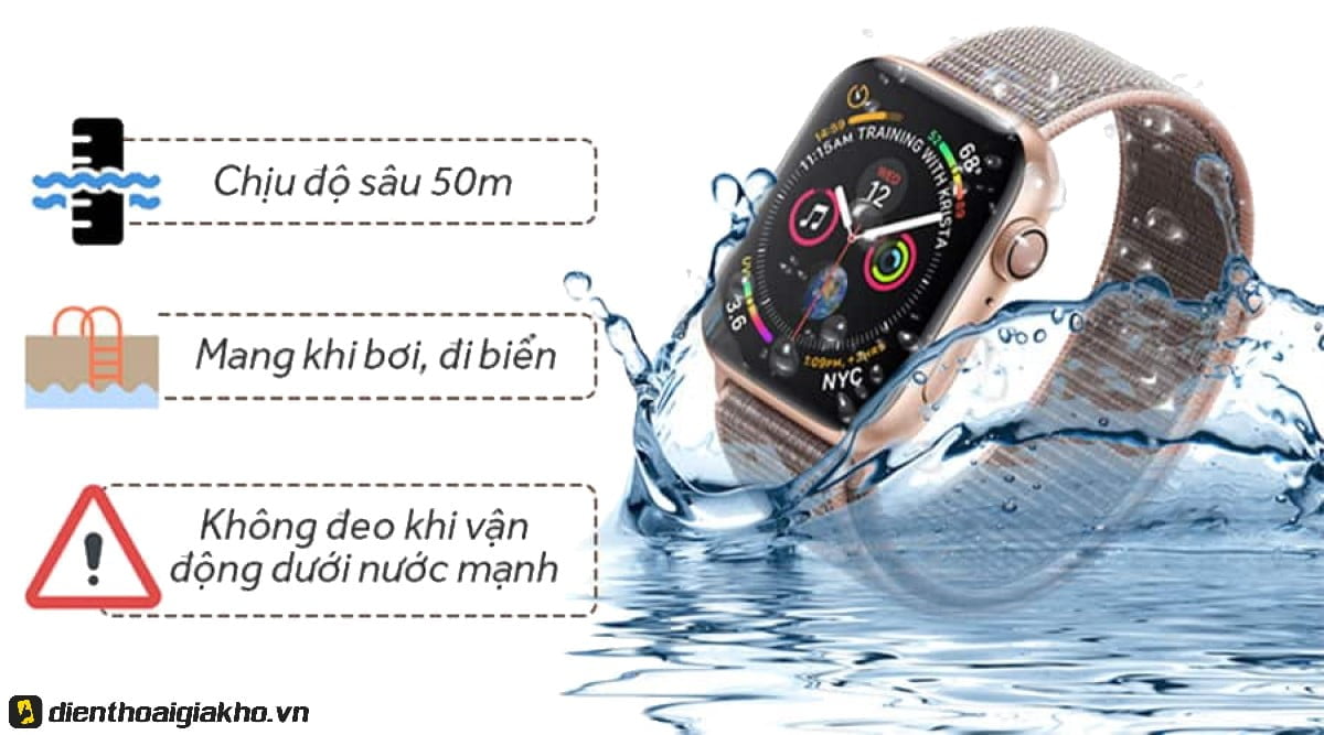 Giờ đây bạn đã có thể mang chiếc đồng hồ thông minh đi khắp mọi nơi bất kể thời tiết, hoạt động.