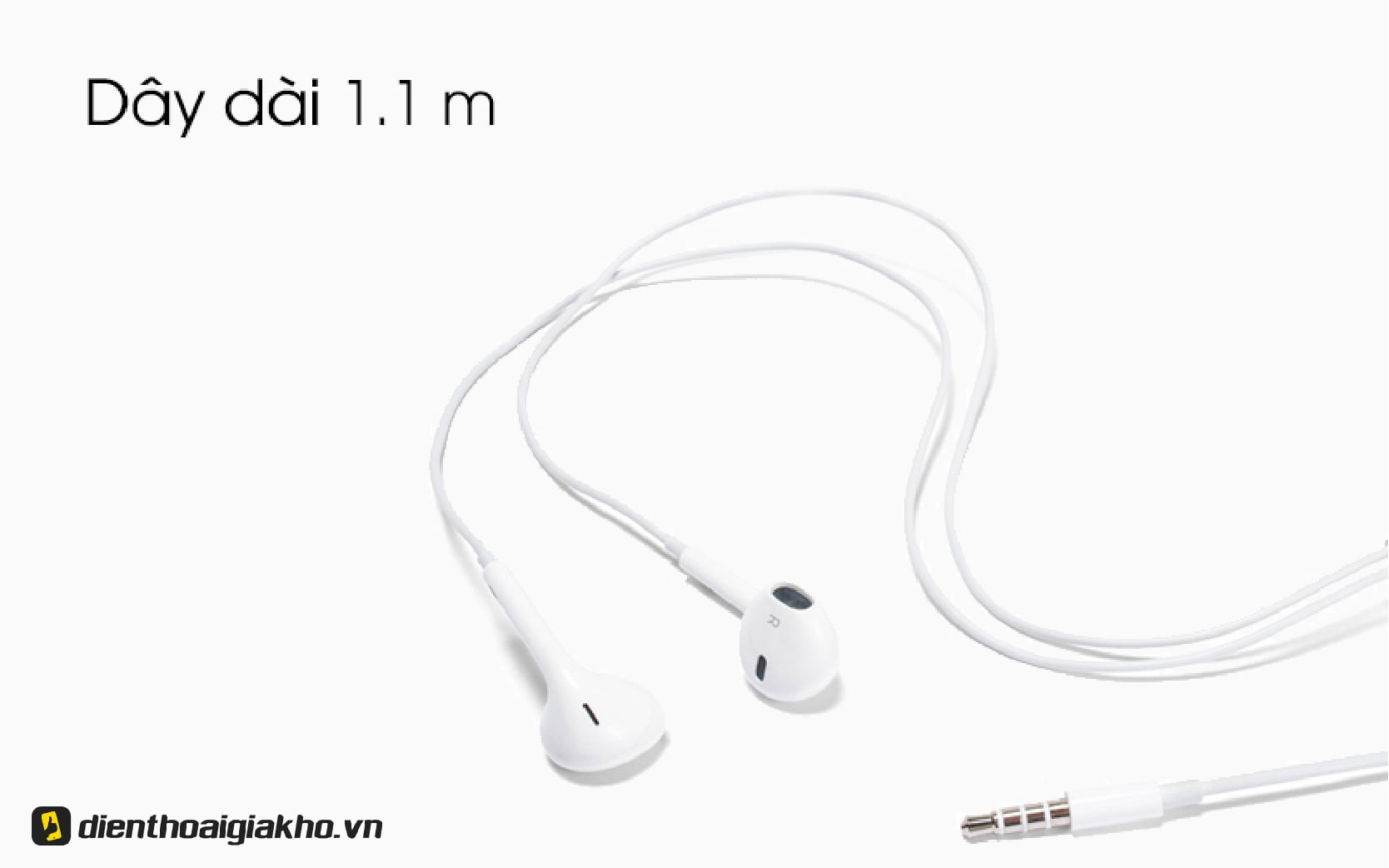 Tai nghe Apple Earpods 3.5mm có dây dài 1.1m
