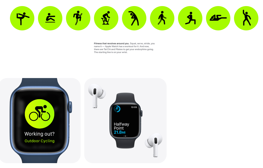 chi tiết về Apple Watch Series 7