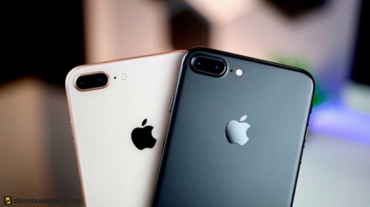 So sánh iPhone 8 Plus và iPhone 7 Plus về ngoại hình là gần như giống hệt nhau