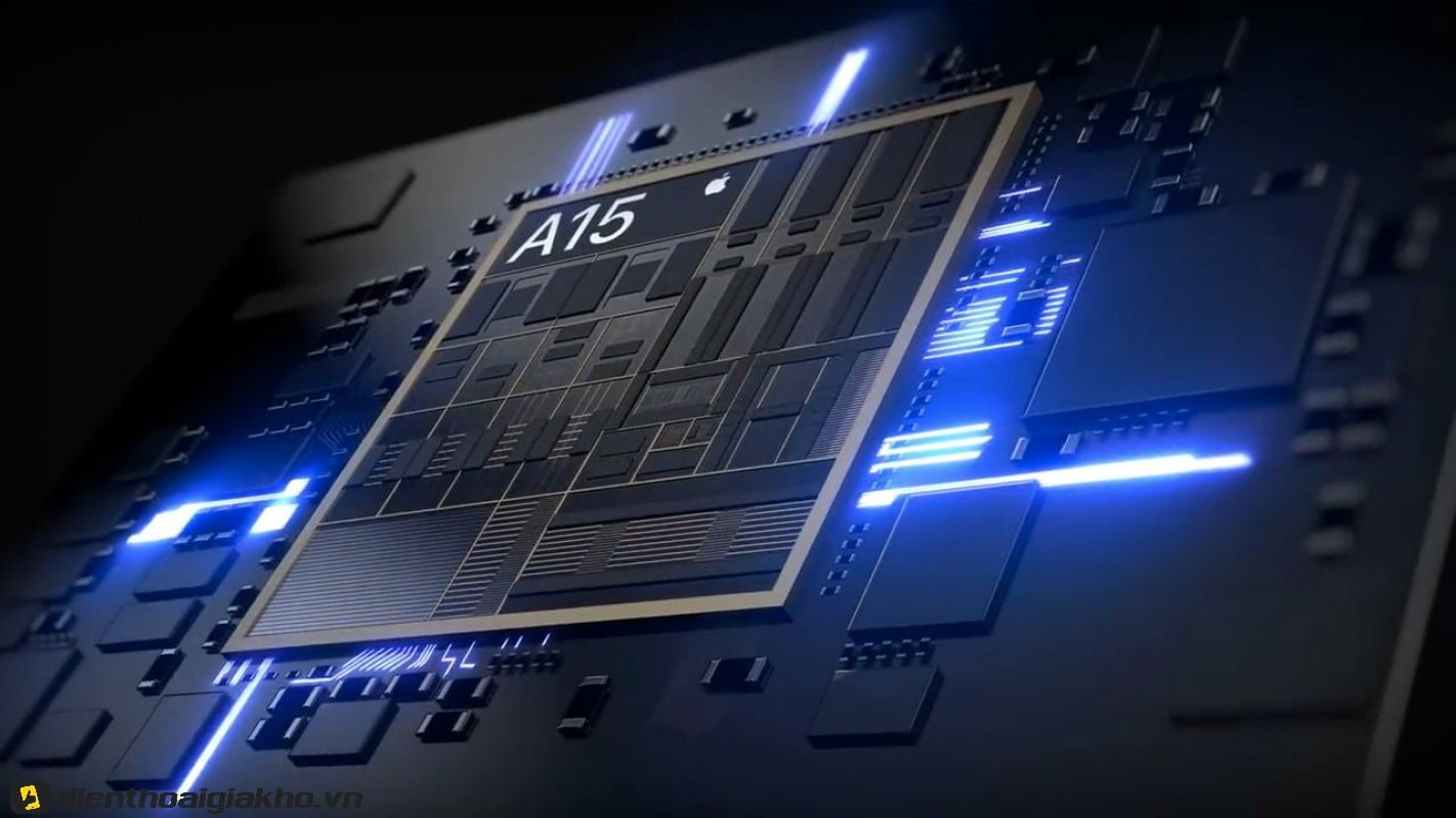 Chip Apple A15 mang hiệu năng mạnh mẽ được Apple tích hợp trên iP 13