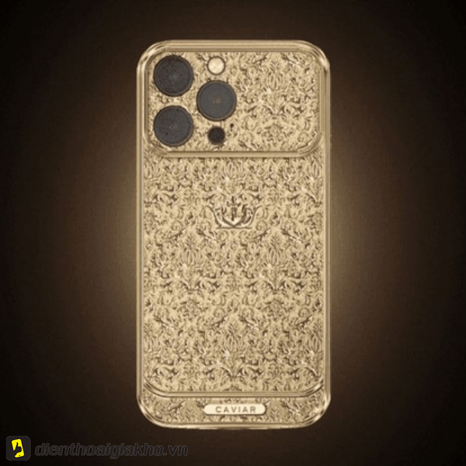 Tính đến thời điểm hiện tại, iPhone 13 được hãng Caviar phát hành làm từ vàng nguyên khối, chạm khắc tinh tế có giá cao nhất thế giới.