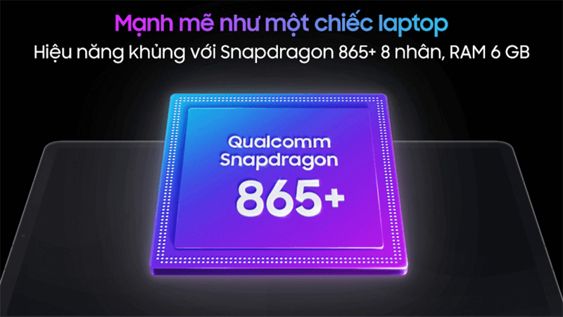Samsung Galaxy Tab S7 Wifi Chính Hãng với hiệu suật tương tự một chiếc laptop