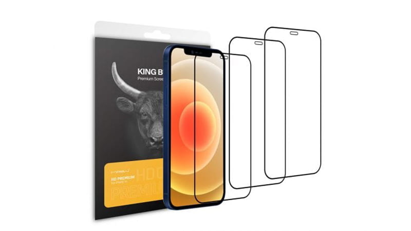 Miếng Dán Cường Lực iPhone 13 Promax MIPOW KINGBULL PREMIUM SILK HD 