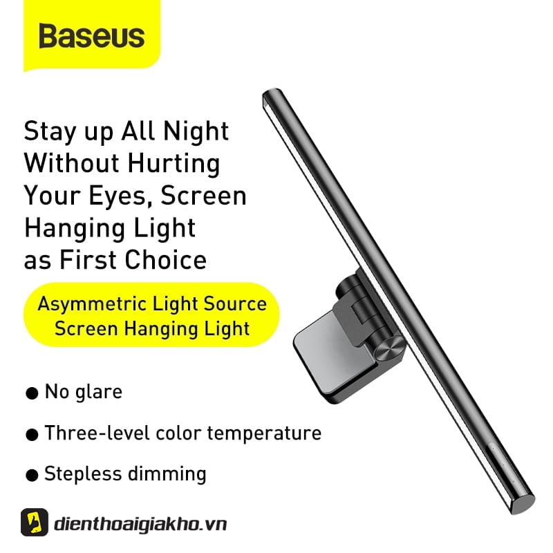 Đèn để bàn thông minh Baseus Smart Eye Series có hệ thống thấu kính được thiết kế thông minh