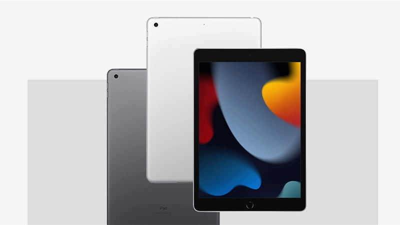 iPad Gen 9 10.2 inch Wifi 256GB Chính Hãng với 2 màu sắc tùy chọn: Silver và Space Gray