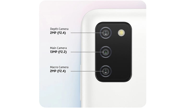 Samsung Galaxy A03s 3G/32GB Chính Hãng (Đã Kích Hoạt BHĐT) sở hưu bộ 3 camera chất lượng