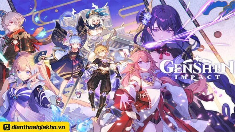 Top 4 Game Mobile chơi cùng bạn bè - Genshin Impact
