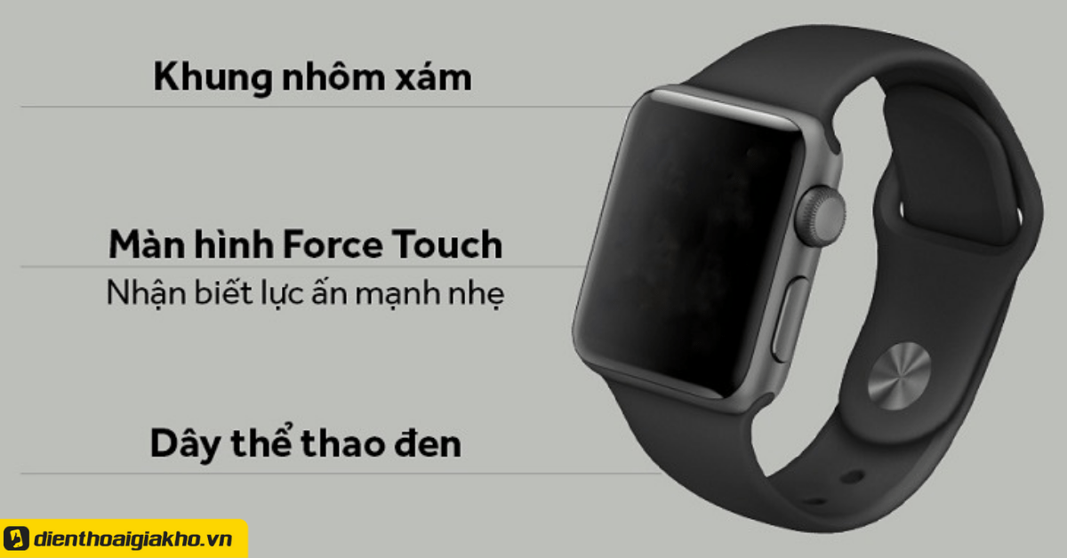 Apple Watch Bản Nhôm dây cao su