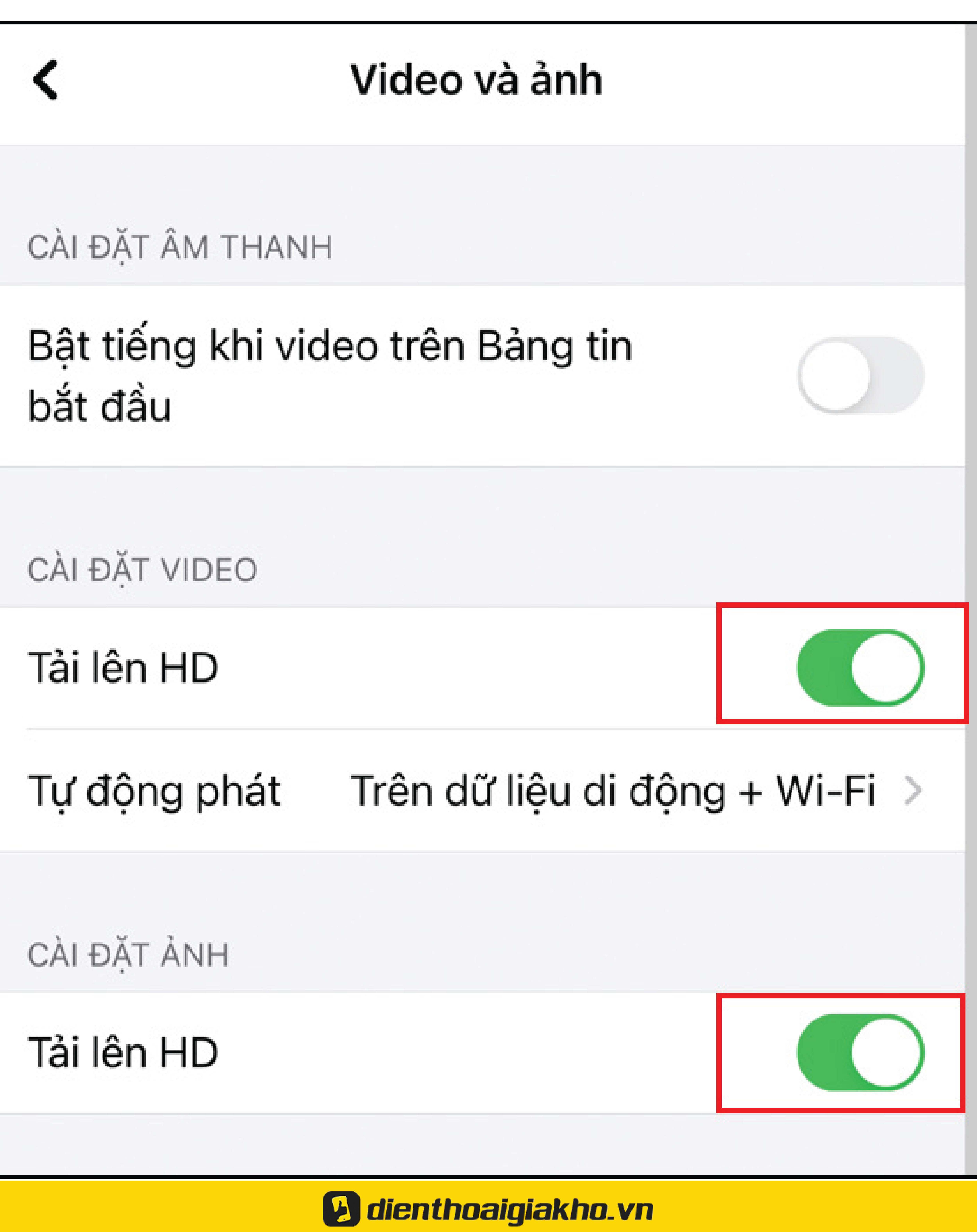 Bạn muốn đăng ảnh lên Facebook nhưng lo lắng rằng ảnh sẽ bị mờ hoặc vỡ trên iPhone, iPad hoặc Android của mình? Hãy tải ảnh HD và đăng trên trang cá nhân của mình một cách dễ dàng và nhanh chóng. Với dịch vụ tuyệt vời này, bạn sẽ không còn lo lắng về chất lượng ảnh nữa.