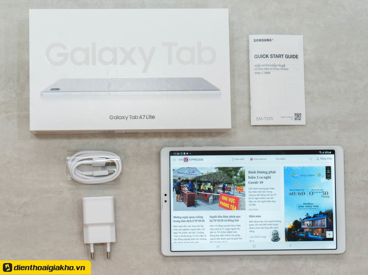 ss Galaxy Tab A7 Lite