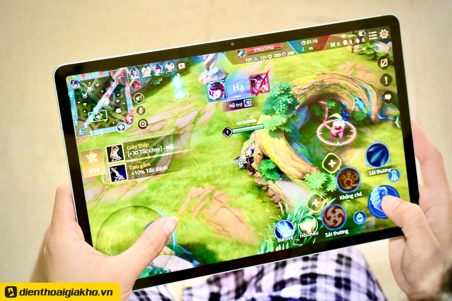 Nếu Samsung Galaxy Tab S6 Lite có thể chiến mượt mọi tựa game; thì Galaxy Tab S7 cho bạn đắm chìm trong thế giới game của riêng mình.