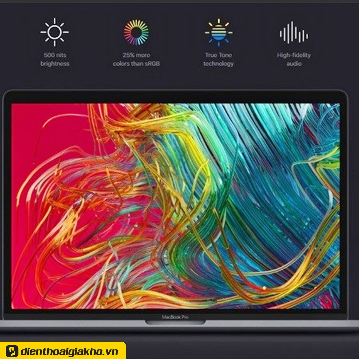 Tích hợp công nghệ hiển thị True Tone, Macbook pro 2018 - 2019, Macbook pro 2017 13 inch Tích hợp công nghệ hiển thị True Tone, Macbook pro 2018 - 2019, Macbook pro 2017 13 inch