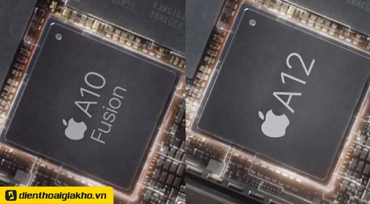 Con chip A12 Bionic và con chip A10