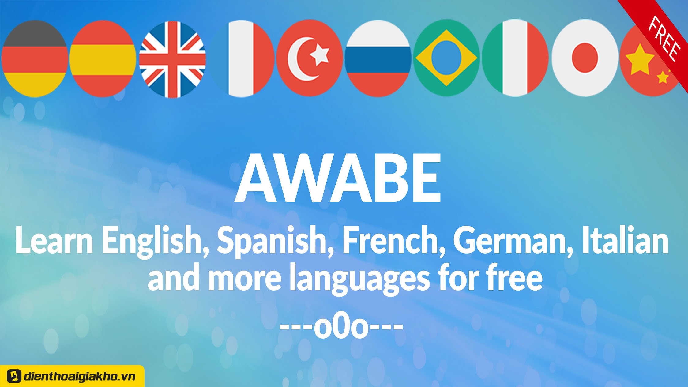 Awabe - app đọc sách tiếng Anh miễn phí trên IOS chất lượng nhất