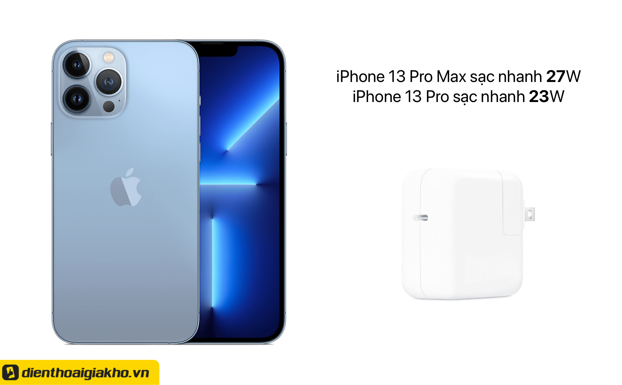 Sạc nhanh iphone 13 giúp người dùng tiết kiệm được nhiều thời gian