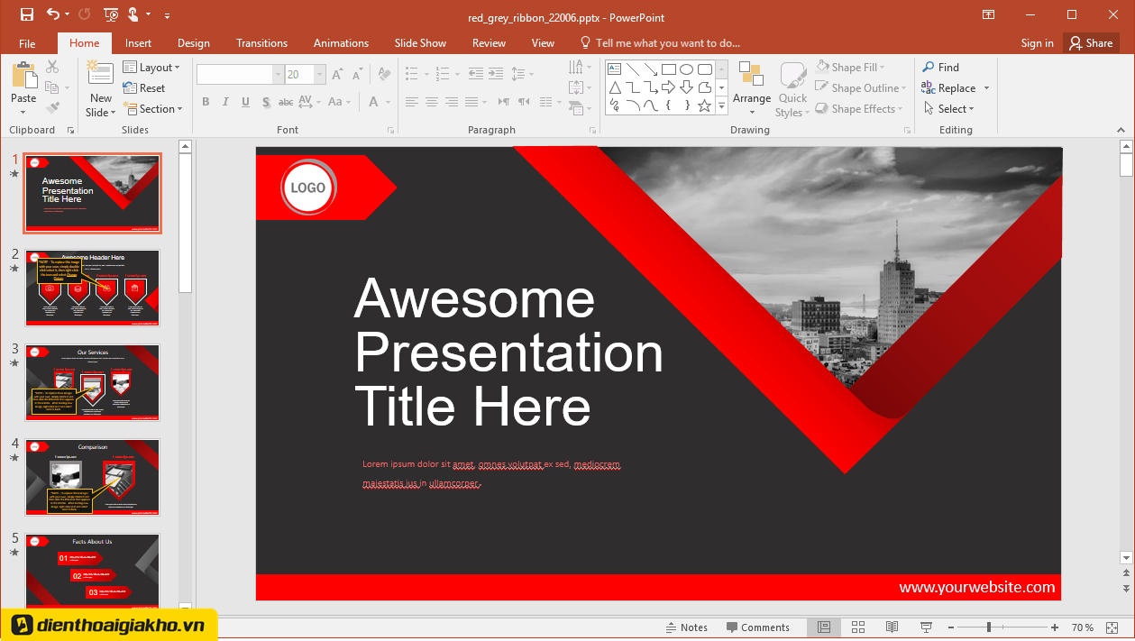 Tìm hiểu các chức năng chính của PowerPoint