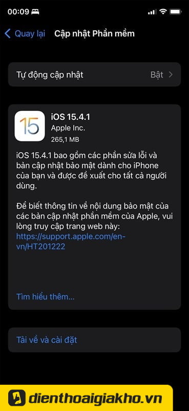 Apple phát hành iOS 15.4.1: Sửa lỗi hao pin, tăng cường bảo mật... - Ảnh 1