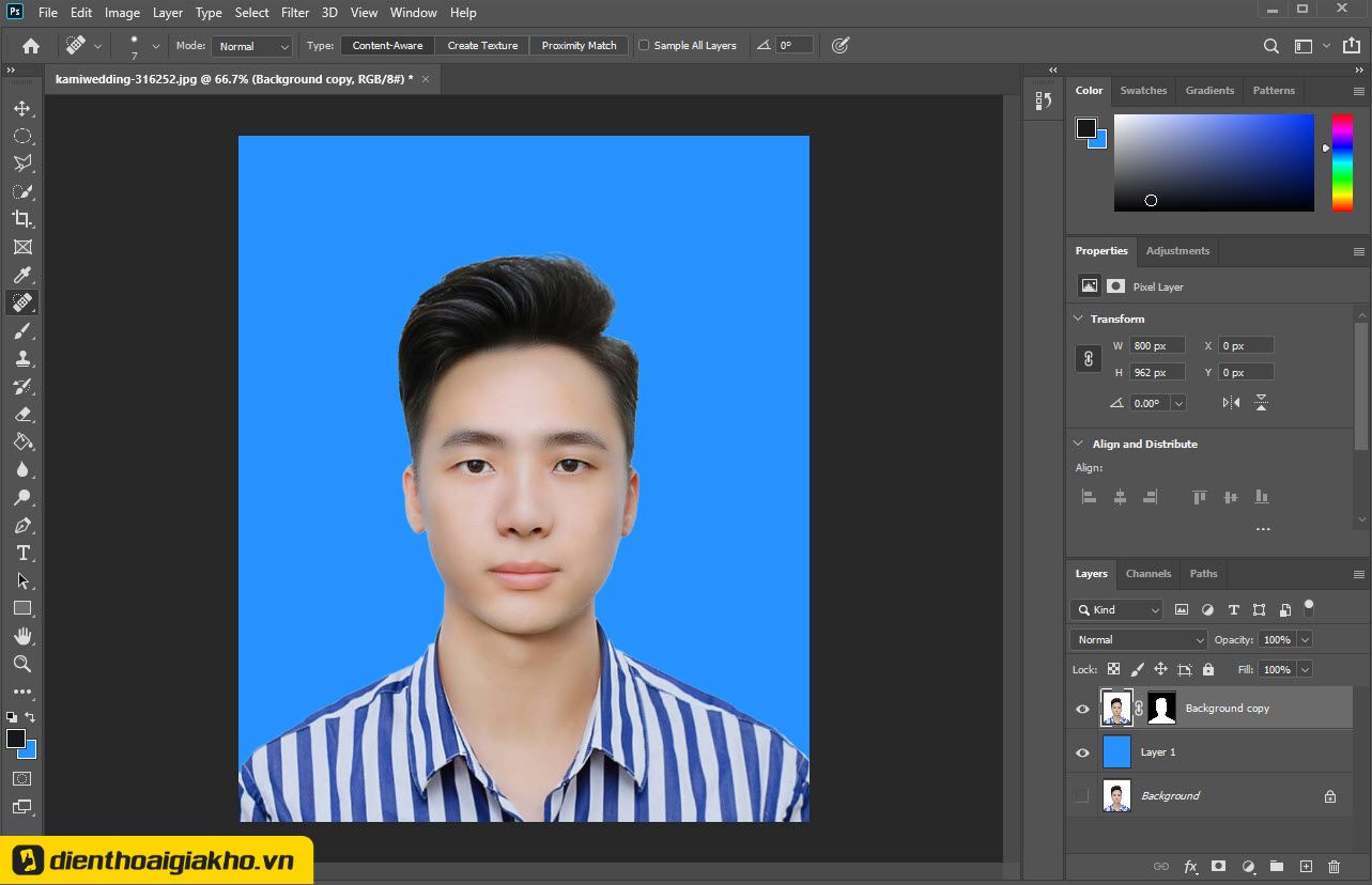 Mách Bạn Cách Thay Nền Ảnh Thẻ Trên Photoshop Chỉ Trong 30s - Tin ...