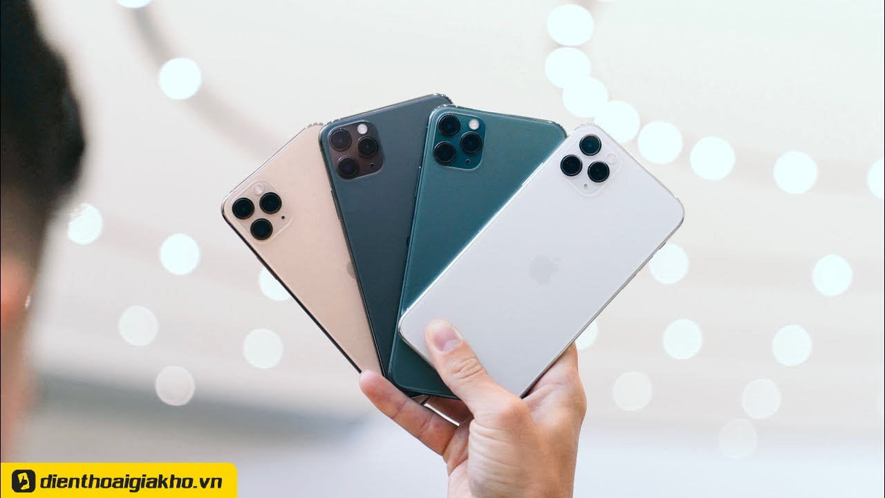 4 màu sắc trên iPhone 11 Pro và Pro Max 4 màu sắc trên iPhone 11 Pro và Pro Max