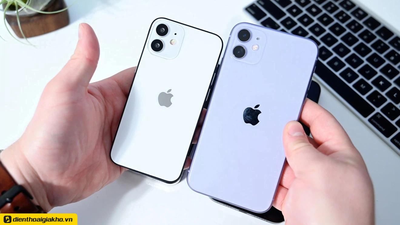 iPhone 11 và iPhone 12 