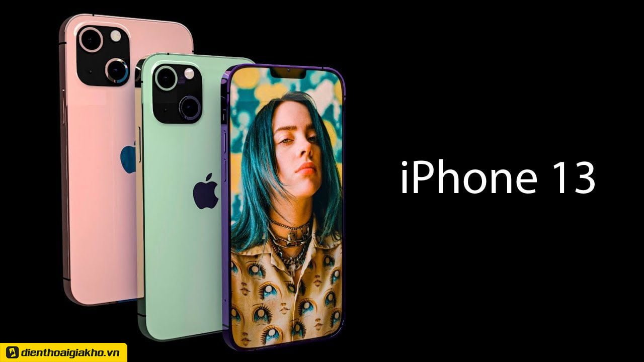 iphone 13 màu hồng Màn Hình