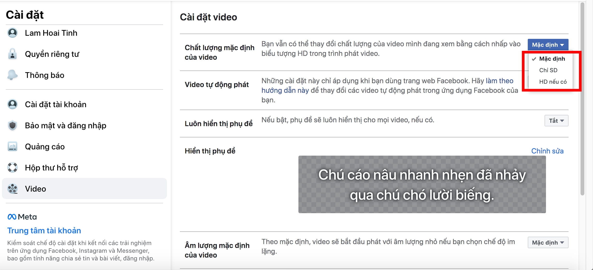 cách đăng video lên Facebook không bị mờ