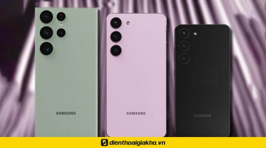 Mẫu điện thoại Samsung Galaxy S23 series