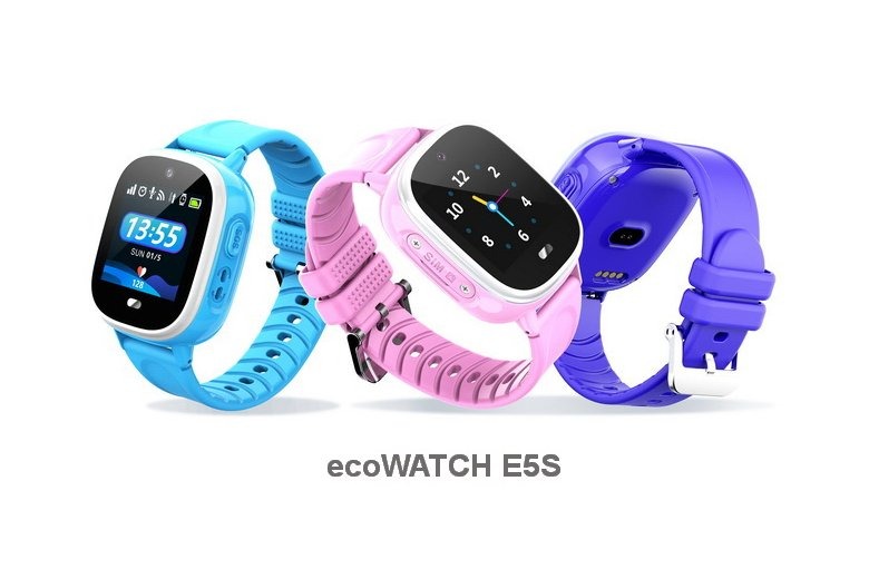 Đồng hồ thông minh trẻ em chống nước Ecowatch E5S