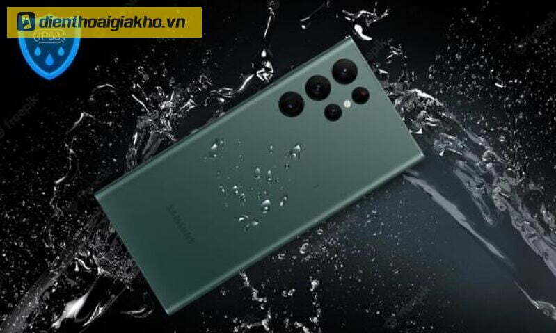 Samsung S22 sở hữu tiêu chuẩn chống nước IP68
