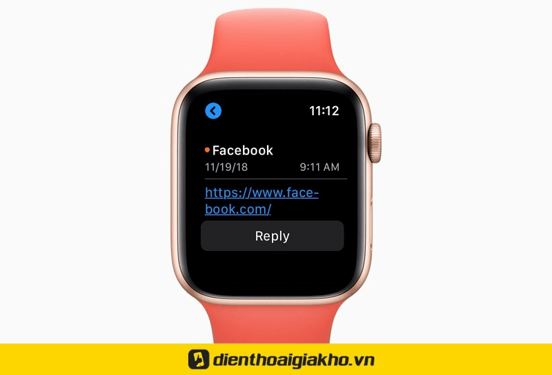 Kết nối Facebook với Apple Watch