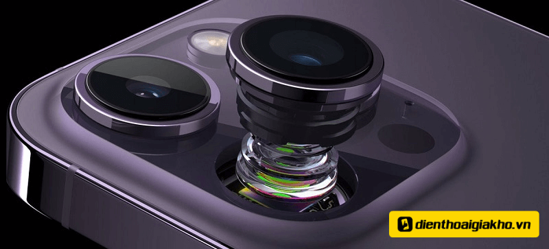 Cảm biến camera iPhone 15 Pro cải tiến