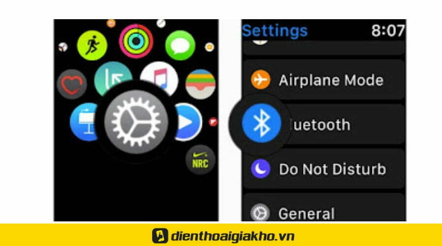 Apple watch kết nối với tai nghe bluetooth bất kỳ